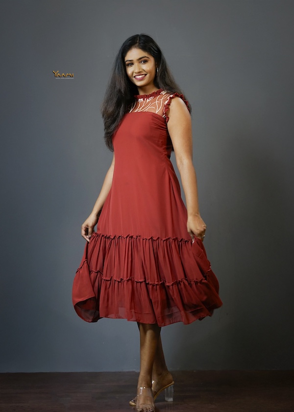 SLEEVELESS MIDI DRESS YD10266(Dispatch restarts after 15th February)