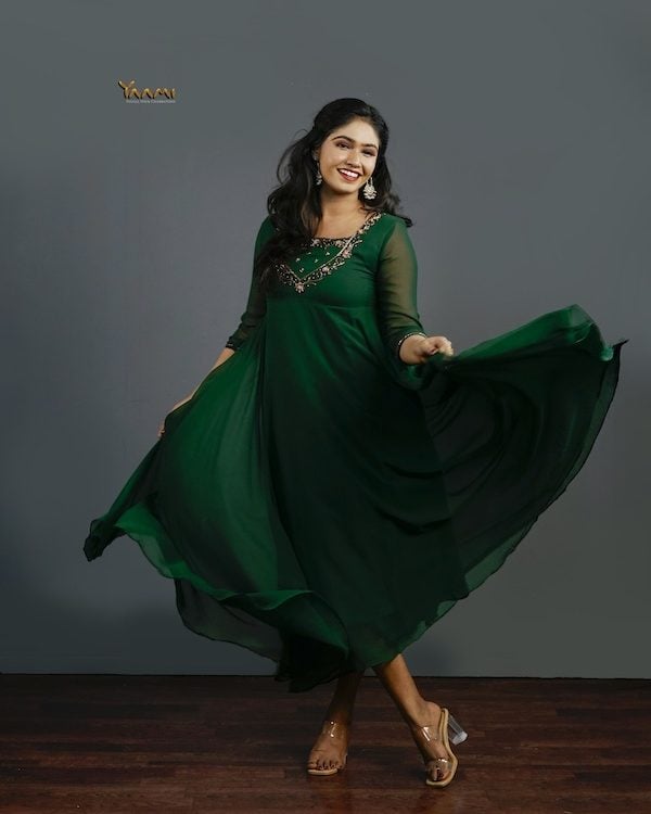 Embroidered Anarkali Gown YD10285