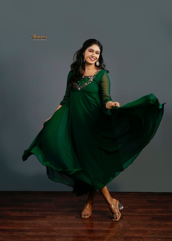 Embroidered Anarkali Gown YD10285