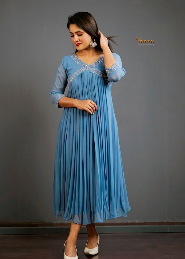 Designer Aliya cut kurthi YD10284