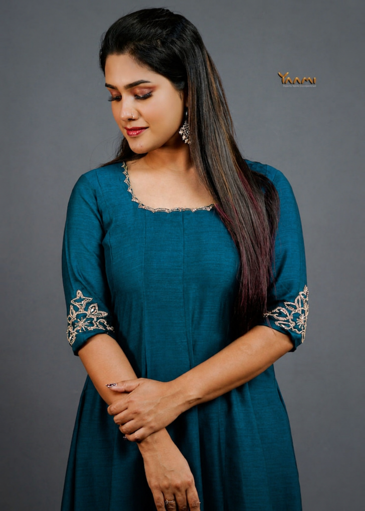 Vichithra Silk Kurti YD10293