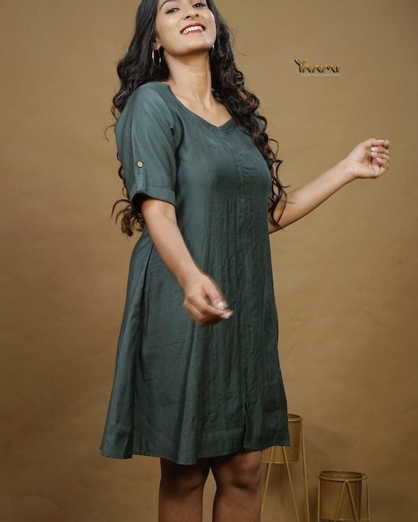 Stylish western knee length top  YD10291