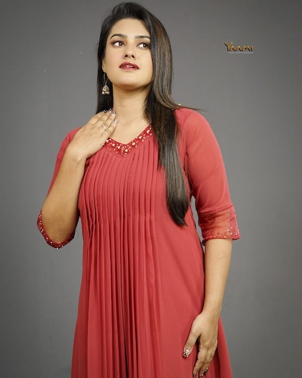 Classic georgette kurtha YD10290