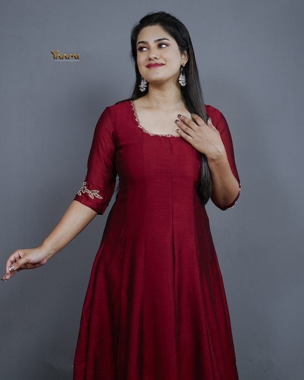 Vichithra Silk Kurti YD10293