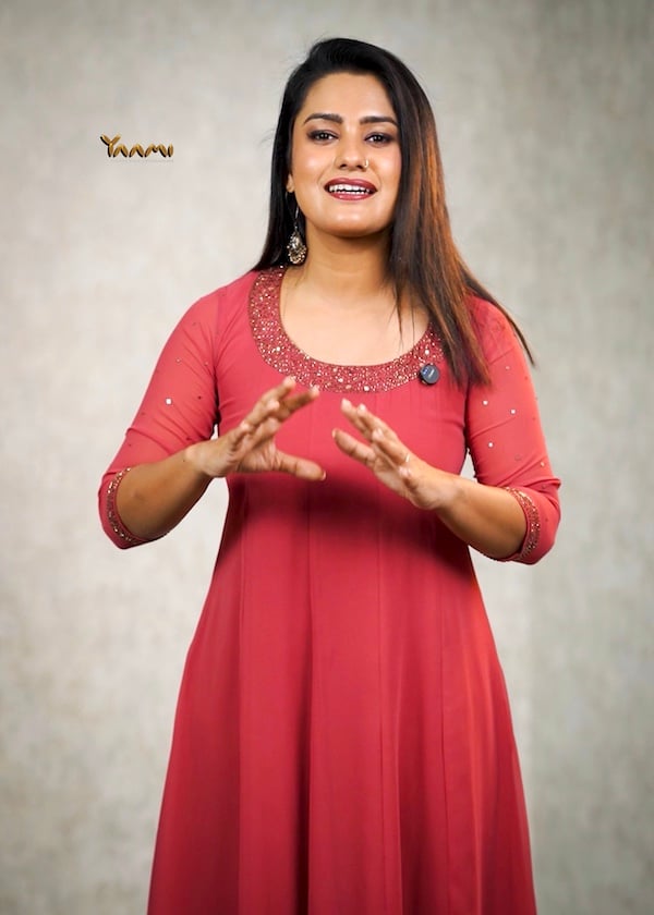 HANDWORKED GEORGETTE KURTHI YD10325