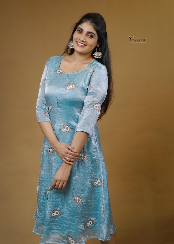 FENDY SILK FLORAL KURTI YD10360