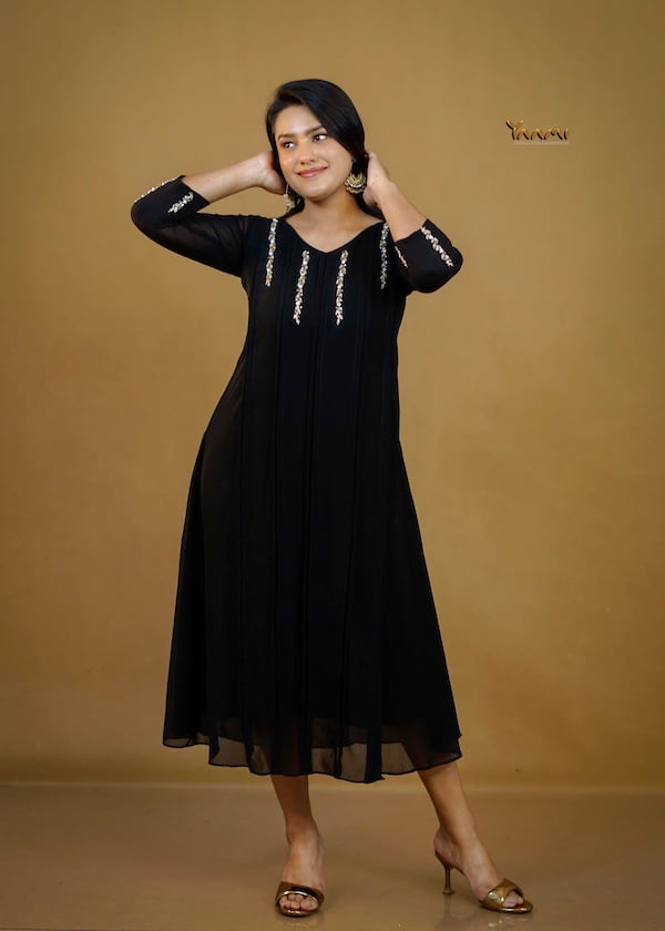VERTICAL PANEL A-LINE KURTI YD10366