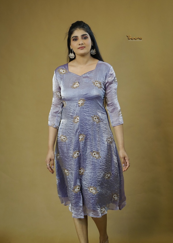 FENDY SILK FLORAL KURTI YD10360