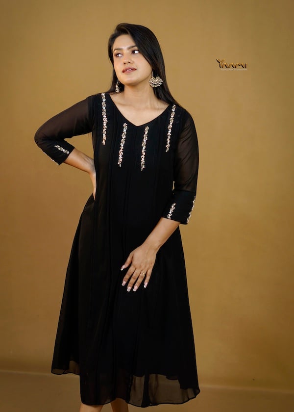 VERTICAL PANEL A-LINE KURTI YD10366