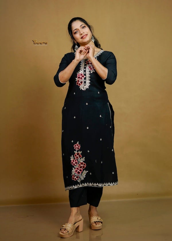 VATICAN SLITTED KURTA SET YD10371