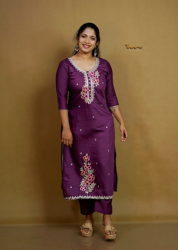VATICAN SLITTED KURTA SET YD10371