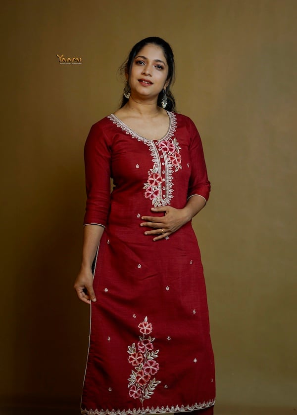 VATICAN SLITTED KURTA SET YD10371