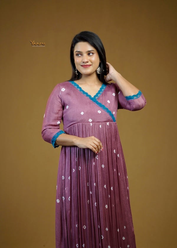 VISCOSE GEORGETTE DESIGNER KURTHI YD10372