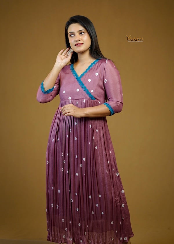 VISCOSE GEORGETTE DESIGNER KURTHI YD10372