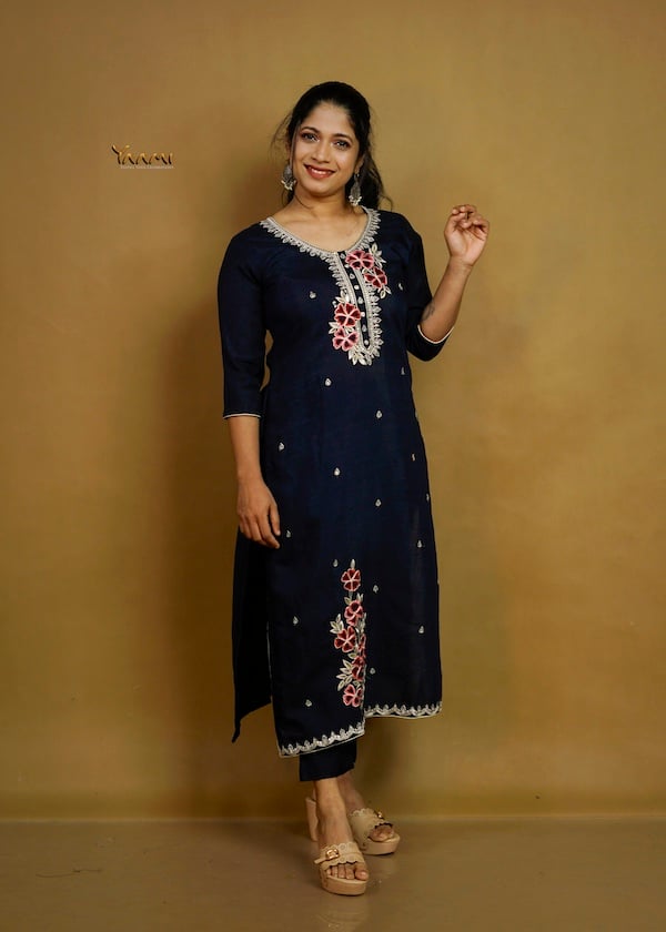 VATICAN SLITTED KURTA SET YD10371