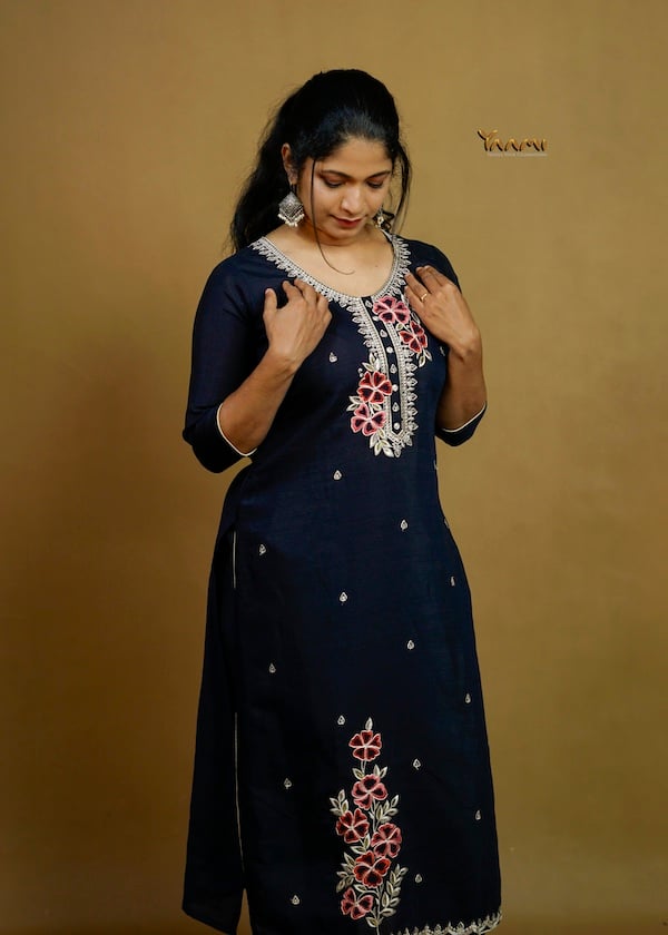 VATICAN SLITTED KURTA SET YD10371