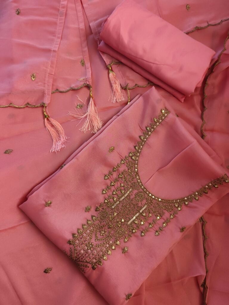 STAR GEORGETTE UNSTITCHED SALWAR SUIT YD10367