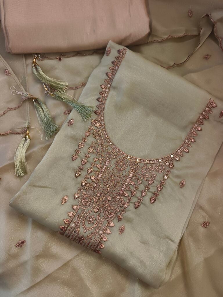 STAR GEORGETTE UNSTITCHED SALWAR SUIT YD10367