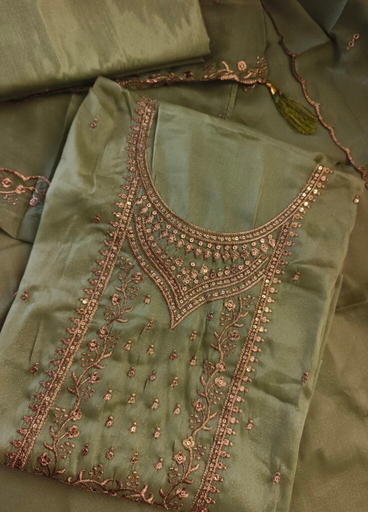 STAR GEORGETTE UNSTITCHED SALWAR SUIT YD10367