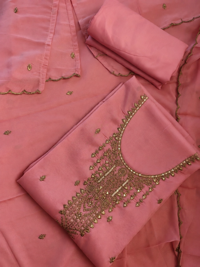 STAR GEORGETTE UNSTITCHED SALWAR SUIT YD10367