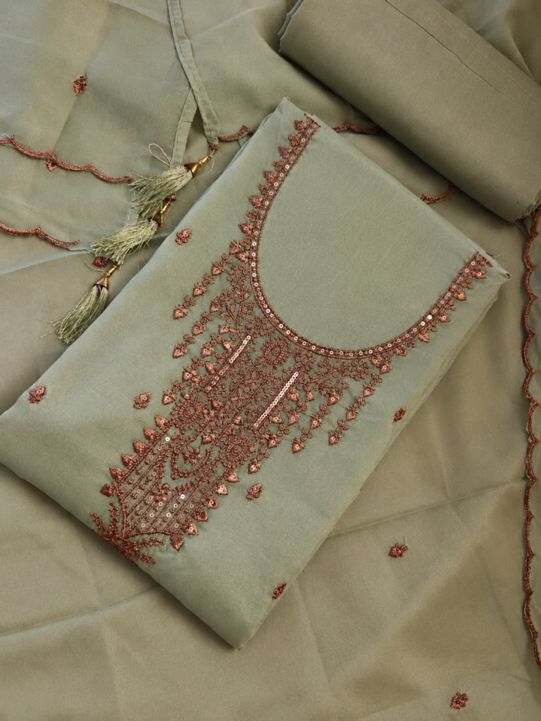 STAR GEORGETTE UNSTITCHED SALWAR SUIT YD10367